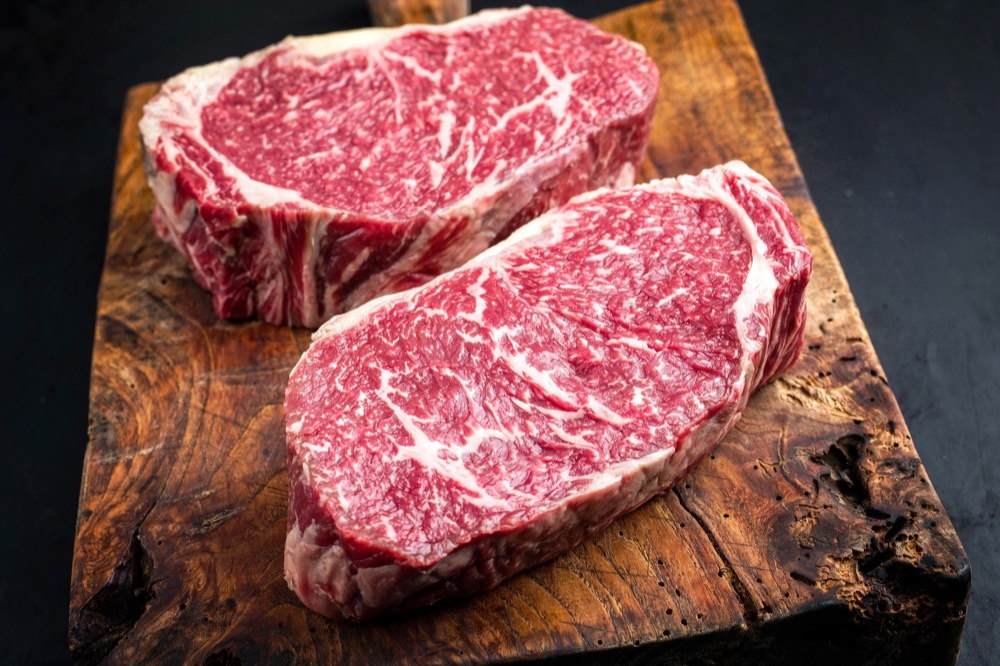 Marbled wagyu ribeye